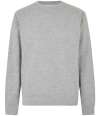 K332 KK332 Kustom Kit Regular Fit Sweatshirt Heather Grey colour image
